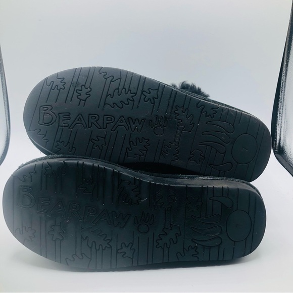 Bearpaw black suede with blue specs winter fashion boots Abigail Size 7 - Picture 7 of 11